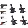 Drop Leg Holster Molle Airsoft Holster Thigh Pistol Gun Holster Tactical Adjustable Right Handed Carlebben (Black)