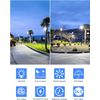 Waterproof Led Post Top Light 100W with Photocell LED Circular Area Light 5000K