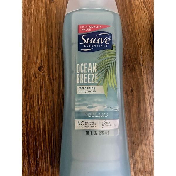 2 PACK SUAVE OCEAN BREEZE BODY WASH