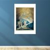 Spiffing Prints William Blake - Jacobs Ladder - Small - Archival Matte - Framed