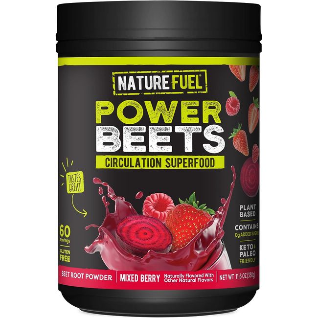 Nu-Therapy Power Beets Super Concentrated Circulation Superfood Dietary Suppleme