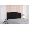 Turlte WINS Extendable Headboard Cover Dustproof Solid Cover Bedroom Decoration Black