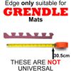 34 Piece Straight Edge Suitable for Grendle Mats (Black)