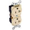 Orbit IR20-W 20A Industrial Grade Duplex Receptacle White
