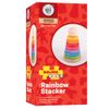 Bigjigs Toys My First Wooden Rainbow Stacker - Stacking Rings