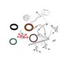 Low & HIGH Steering Column Pipes O Ring Set Discovery 2 II MR0048 OEM