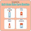 Bubble Skincare Super Clear 2% Salicylic Acid Serum Acne Treatment - Skin Soothing Squalane Oil & Colloidal Oatmeal + Willow Bark Extract Oil Reducing Serum & Antioxidant Neem Seed Oil (30ml)