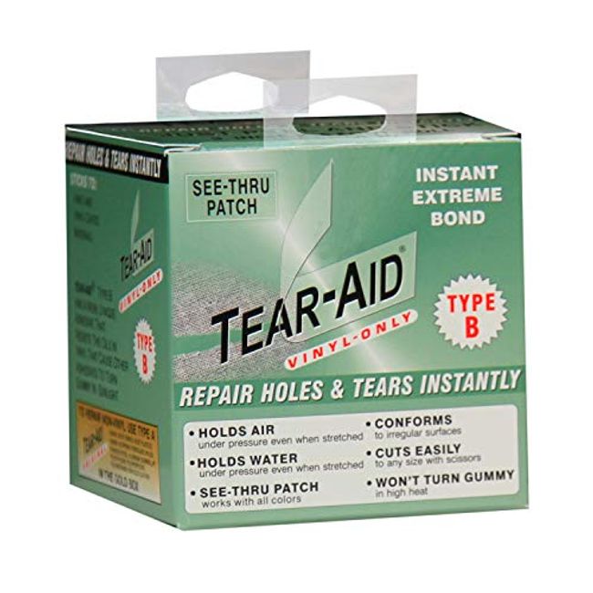 Tear-Aid Unisex Fabric Repair First Aid Kits, Fabric Repair (Pack of 1)