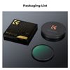 K&F Concept 82mm Black Diffusion 1/8 Filter Soft Glow Diffuser Cine Effect Lens Filters Wateproof (Nano-X Series)