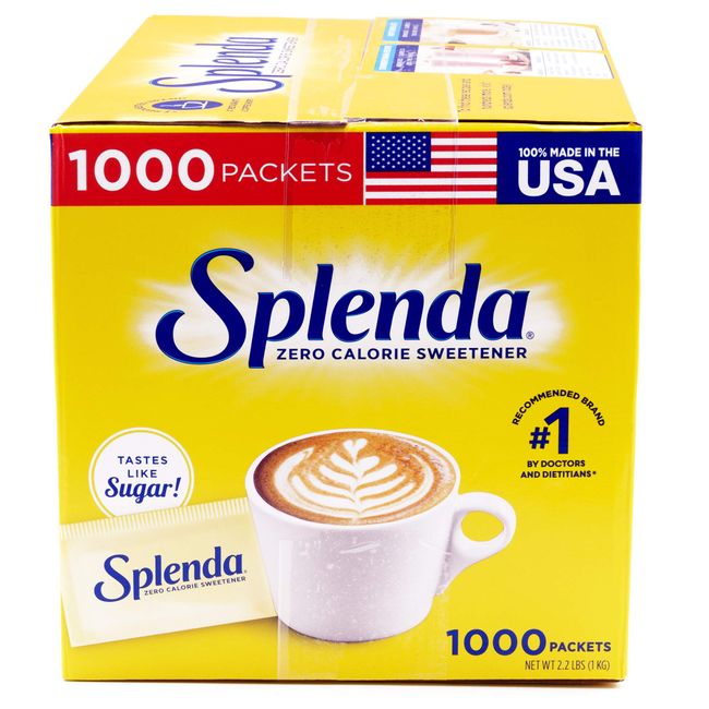 Splenda Zero Calorie Sweetener Packets - 100 Count