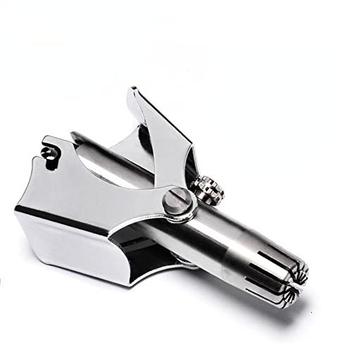 Itisyou Men's Nose Hair Cutter, Ear Hair Cutter, No Power Supply, Manual Nose Hair Trimmer, Female Nose Trimmer