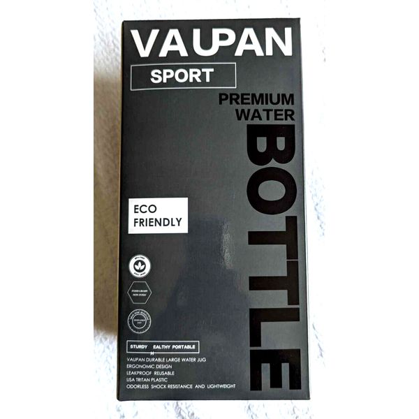 VAUPAN SPORT Large Premium Half Gallon 2.2L 73oz Water Bottle