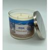 Bath & Body Works Candle Large 3-Wick OCEAN + VANILLA BEAN 14.5 oz