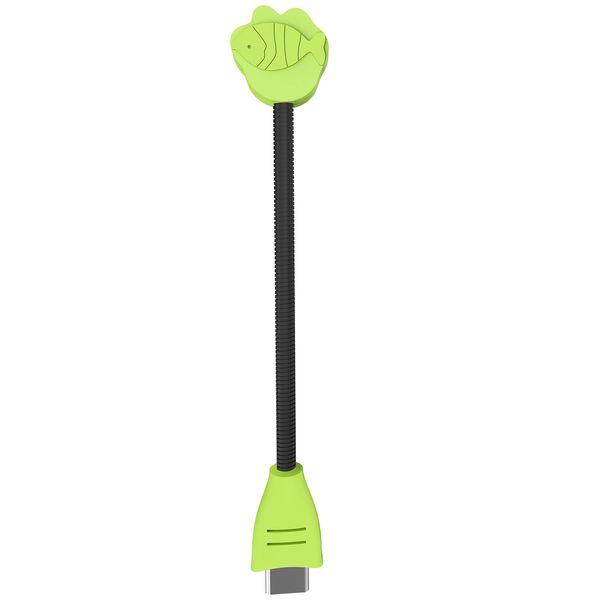 Riwbox CF9 Detachable HD Boom Mic for Calls (Green)