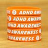 2 of ADHD Awareness Wristbands