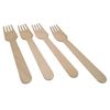 Wooden Forks Biodegradeable & Disposable Pack of 300