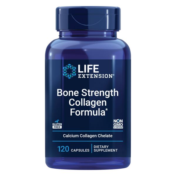 Life Extension Bone Strength Formula with KoAct, 120 caps
