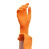 Medi-Inn+ Nitrile Orange Disposable Gloves Powder-Free (Pack of 100)
