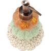 Avanti Linens - Soap Dispenser/Lotion Pump, Fall Inspired Bathroom Accessories (Grateful Patch Collection)