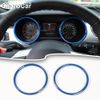 Interior Dashboard Decor Cover Frame for Ford Mustang 2015-2018 Accessories Blue