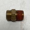1/2" Straight Pipe Thread Hose x 1/2" MNPT~1/2" x 1/2" Brass Fitting