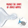 NUK First Choice+ Silicone Replacement Teats | 0-6 Months with Small Feed Hole | 2 Count