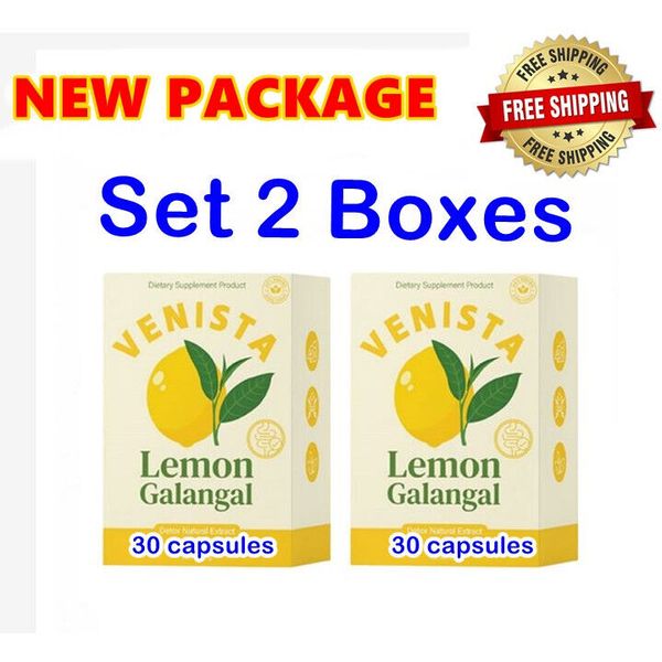2X Venista DETOX Herb Lemon Galangal Greentea Weight Management 60 Caps NEW