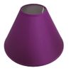 14" Coolie Aubergine Pendant Ceiling Table Lamp Shade