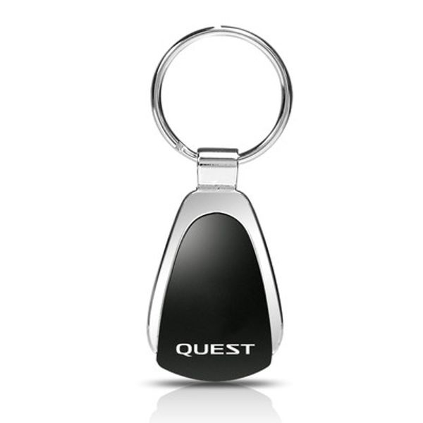 for Nissan Quest Black Tear Drop Key Chain