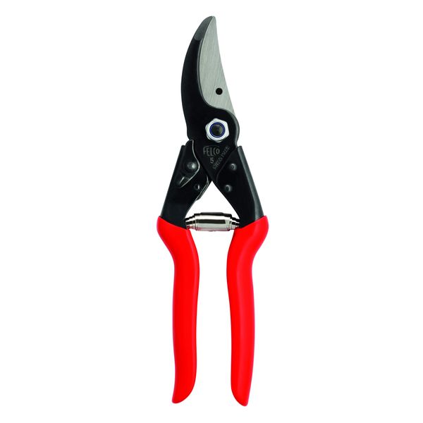 Felco Pruning Shears (F 5) - High Performance Swiss Made One-Hand Garden Pruners