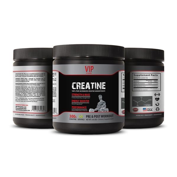 muscle mass - MICRONIZED CREATINE 300G - muscle stimulation 1