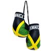 Jamaica n Flag Mini Boxing Gloves for Car or Home