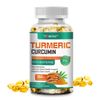 Turmeric Curcumin Highest Potency 1950mg 95% with Ginger+ Black Pepper,BioPerine