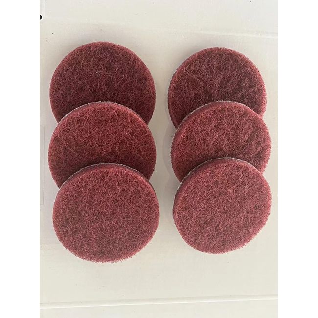 Klever Electric Spin Power Scrubber | PSA102 Medium Duty Non-Scratch Accessory Pads Kit (Pack of 6)