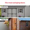 Shed Lock – Keyless Secure 4-Digit Shed Lock & Latch – Strong Durable System