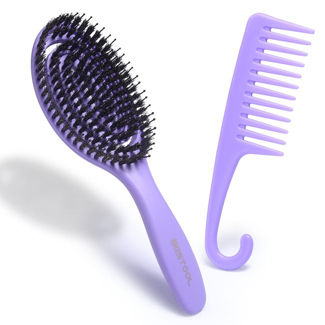 Hair Brush, Curved Vented Detangling Hair Brushes For Women Men