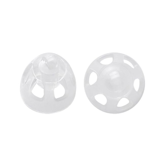 ANCLLO Hearing Aid Domes for Oticon Replacements Oticon Minifit Open Vent Bass Domes (8 mm/2 Pack Universal Domes for Oticon Hearing Aid Supplies