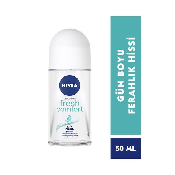 Kadın Roll On Deodorant Fresh Comfort 50ml,48 Saat Deodorant Koruması