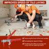 Flintronic Tile Leveling System, 1PC Tile Leveling Pliers, Resuable Tile Installation Tool for Stone and Floors
