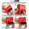 ExcelMark Self-Inking Rubber Office Stamp - Approved
