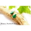 Malachite Power Stone Drops Earrings