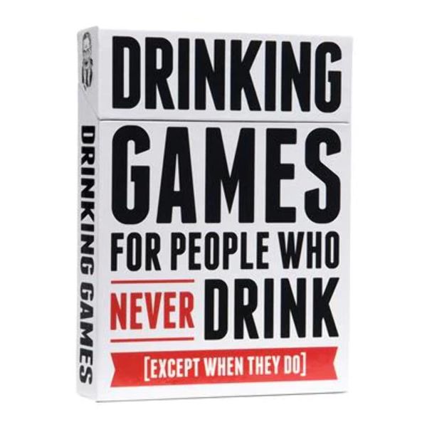 Drinking Games for People Who Never Drink [50 Drinking Game Cards]