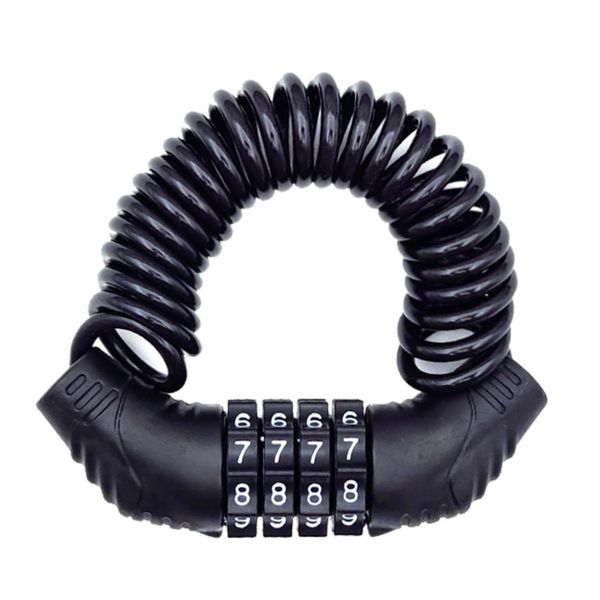 Bel cuore Bel-256 Bicycle Lock Anti-Theft Wire Lock Dial Type 4 Digit