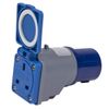 Worksafe W1613PS 16A/13A Socket Adaptor