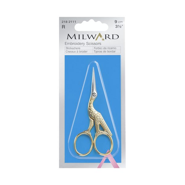 Milward 2182111 9 centimetres Stork Embroidery Scissors