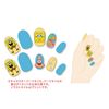 suntan spongebob nail tip