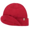 Roeckl Women's Essentials Umschlagmuetze Beanie, Dunkelrot,