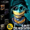 DRESS Cool Neck Gaiter: Blue Line