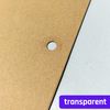 2000 Pack, Transparent Hole Punch Reinforcement Ring Labels Stickers - 13 mm