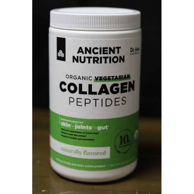 Anceint nutrion organic vegetarian collagen peptides 8.5 oz